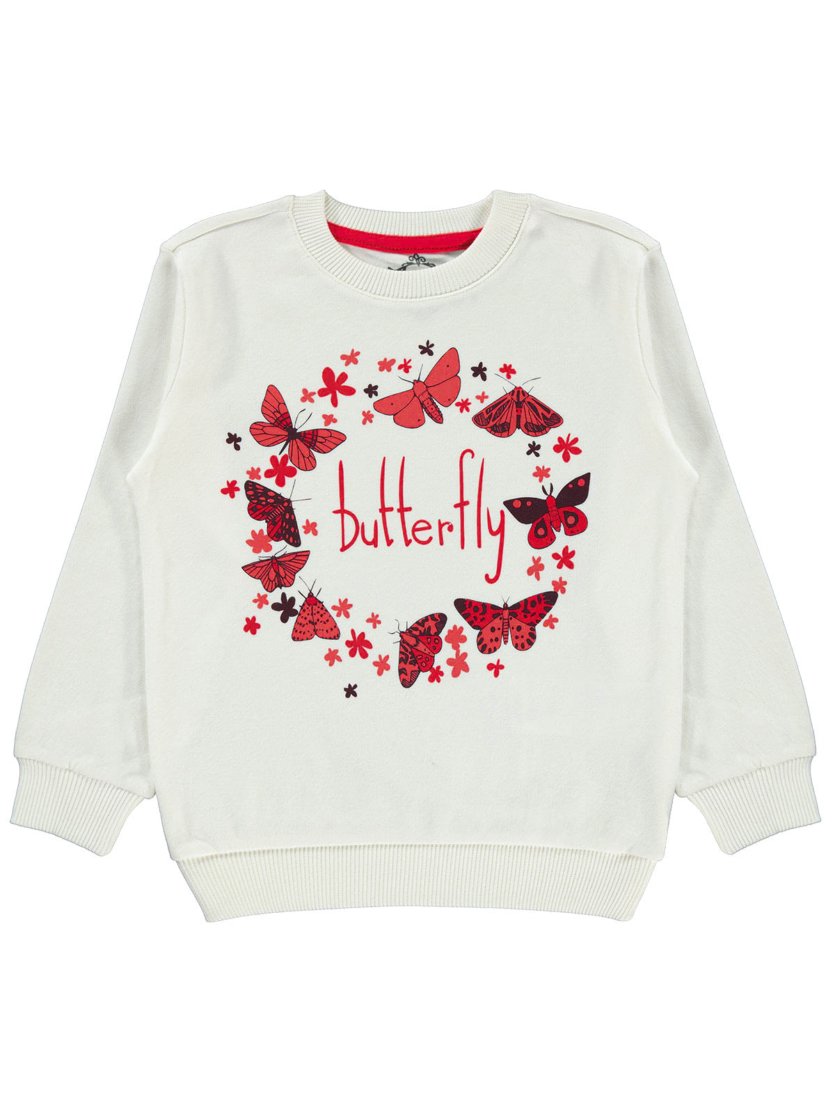 Bluza Butterfly Alb