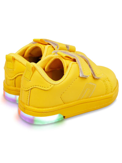 Adidasi GlowKicks cu luminite unisex Galben