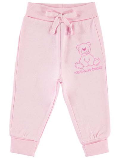 Pantalonasi casual Friend Bear roz